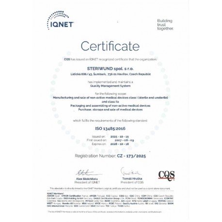 IQNet Certifikát
